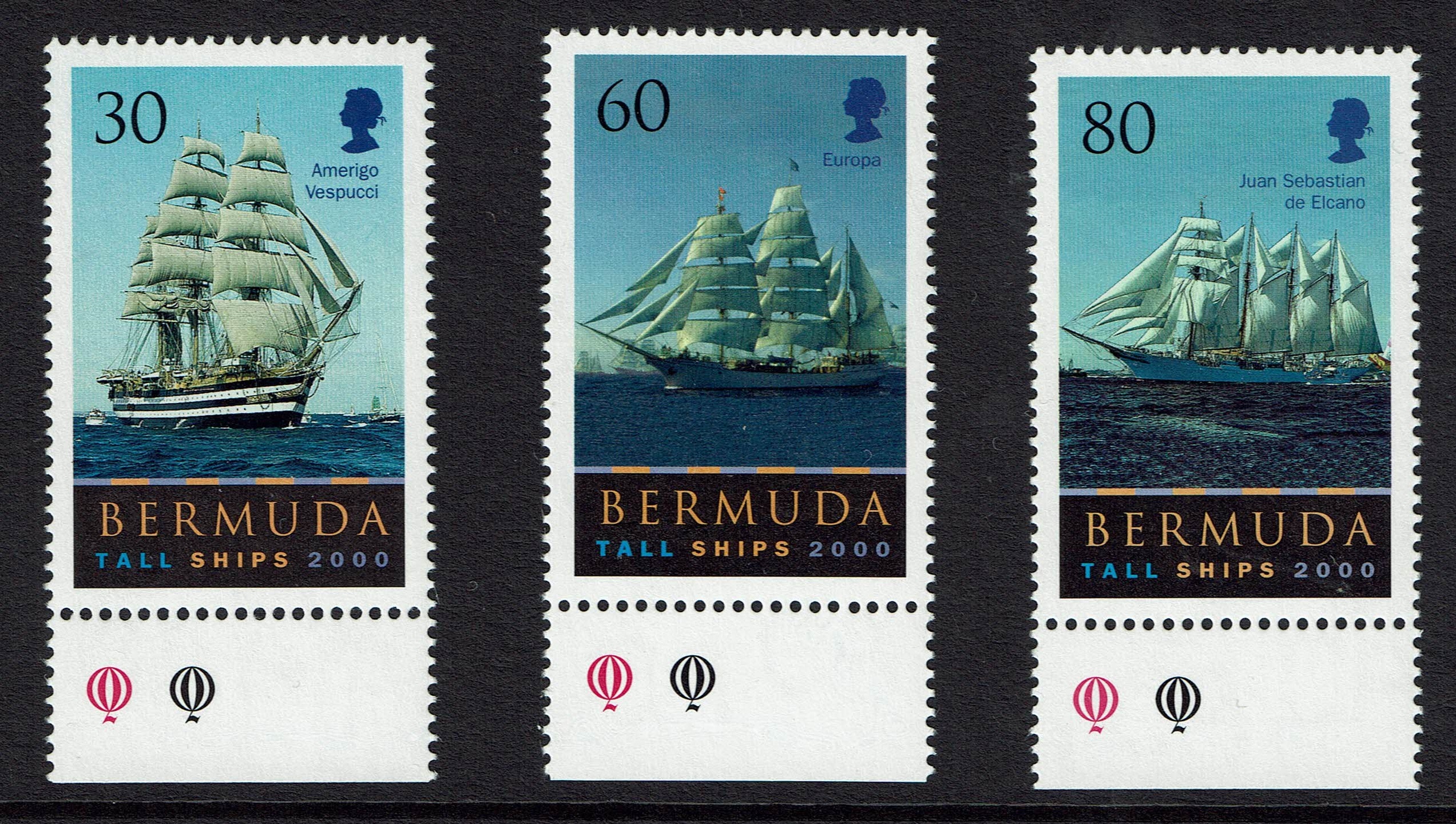 Bermuda SG 841-843